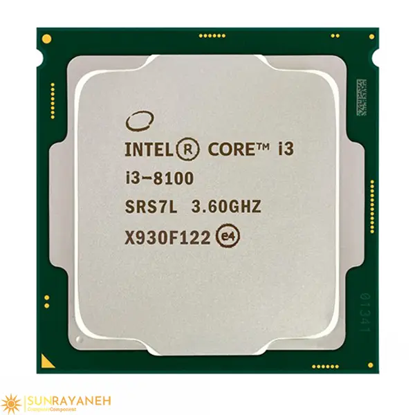 پردازنده مرکزی اینتل مدل intel Core i3 8100